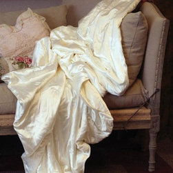 Little Piece of Heaven Sublime Silk Throw - Throws