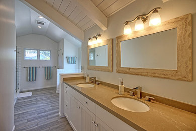 Photo of a beach style bathroom in Santa Barbara.