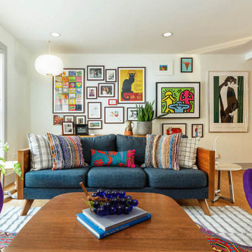 Modern Retro Living Room