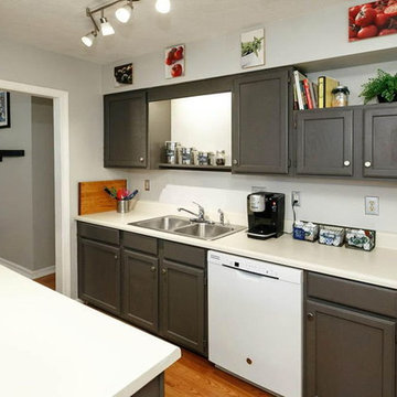 Painted cabinets...new lease on life
