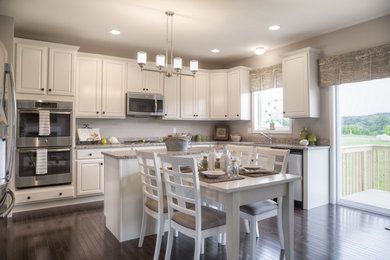 Kitchen - traditional kitchen idea in New York