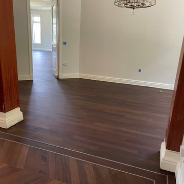 Kitchen and floors