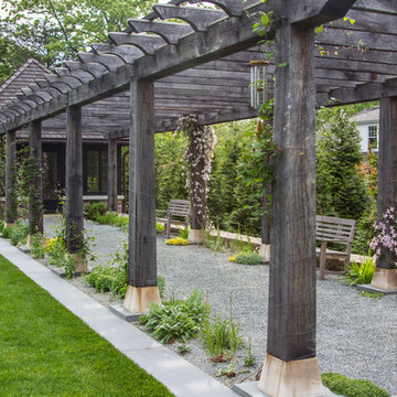 Rain garden and meadow