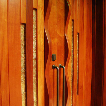 Judicial Doors and Law Library Back Panels