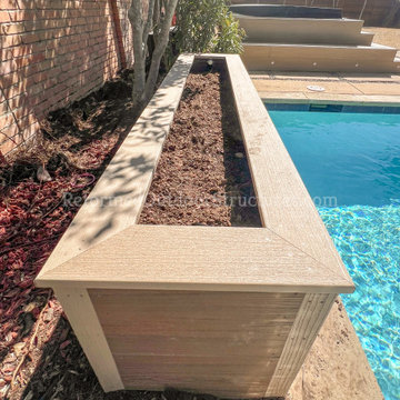 Burney's Spa Deck & Planter Boxes