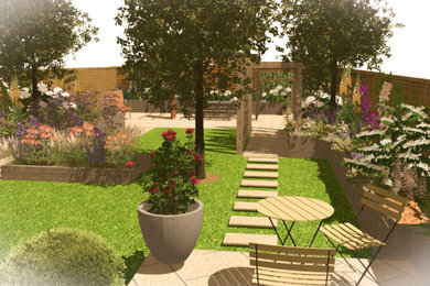 Cheltenham residential garden visuals