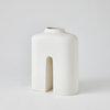 Guardian Large White/Cream Vase