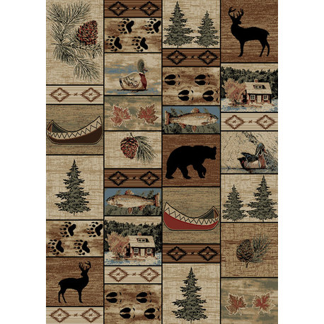 Mountain Solitude Rug, 7'10"x9'10"