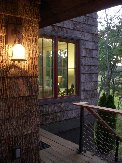 Best Poplar Bark Siding Design Ideas & Remodel Pictures Houzz