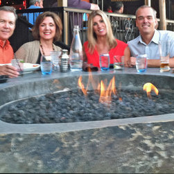 River Boulder Fire Pit - Fire Pits
