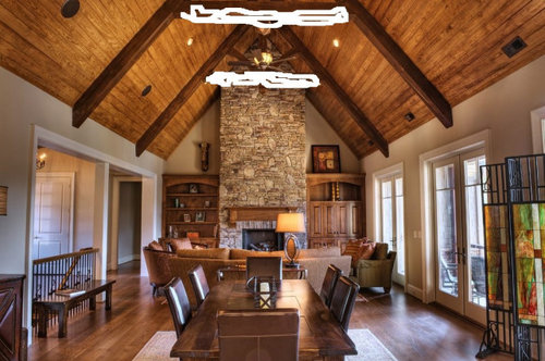Vaulted Tongue And Groove Ceiling, Wooden Beams On Vaulted Ceiling