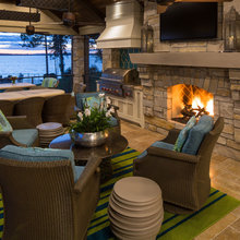 Outdoor Fireplace
