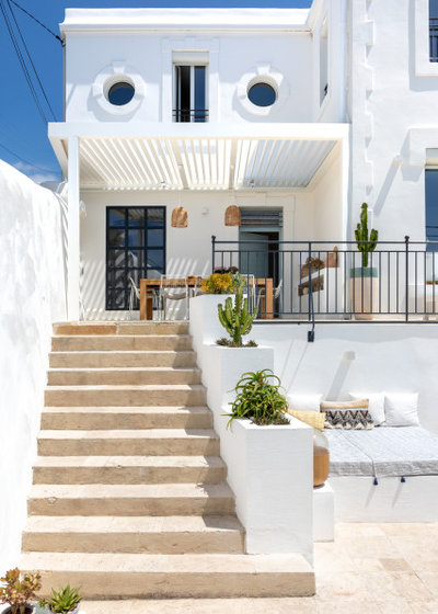 Mediterranean House Exterior by Un jour d'avril