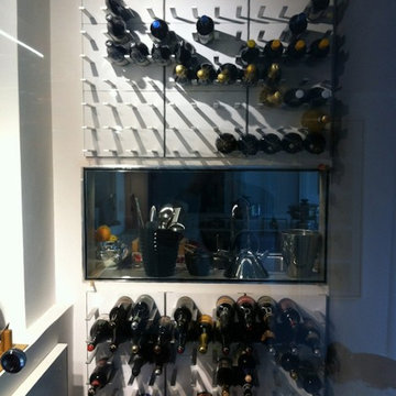 Wall-mounted wine storage system - STACT Wine Racks