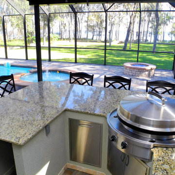 Outdoor Kitchen Installations with Evo Circular Cooktop