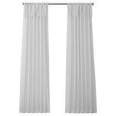Bianca Semi-Sheer Window Curtain with Tassels