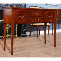 Small Tapered Leg Mahogany Sideboard