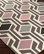 Hilda HDA-2387 Light Pink and Mauve Multi Contemporary Rug, 2'3"x10' Runner