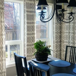 Living and Dining Rooms - Curtains