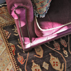 Alexandria, VA Transitional Details - Sectional Sofas