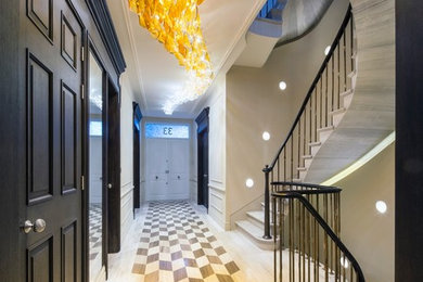 Large transitional entryway in London.
