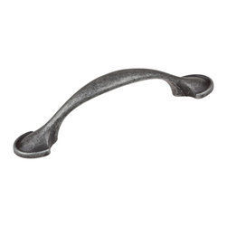 GlideRite Hardware - 3" Arch Cabinet Pulls, Weathered Nickel - Cabinet And Drawer Handle Pulls