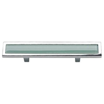 Atlas Homewares 231 Spa 3 Inch Center to Center Bar Cabinet Pull - Green /