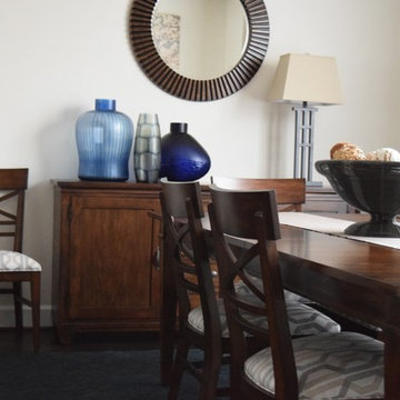"Edgy" & Monochromatic Living Spaces- Manassas, VA