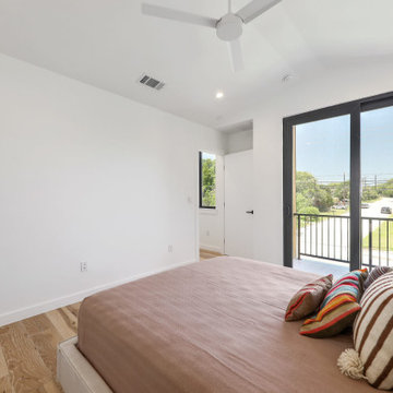 Bedroom and balcony