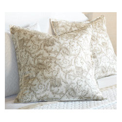 Acanthus Euro Sham - Pillowcases And Shams