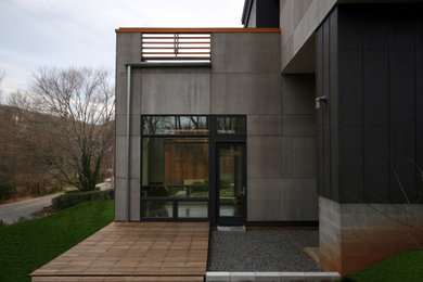Inspiration for a modern patio remodel in Other