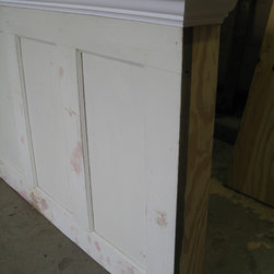 Headboard made from an old door - Headboards