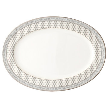 Granada Platinum Oval Platter