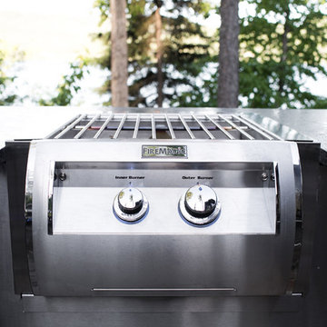Whitefish Lakeside Outdoor Kitchen-FireMagic Power Burner