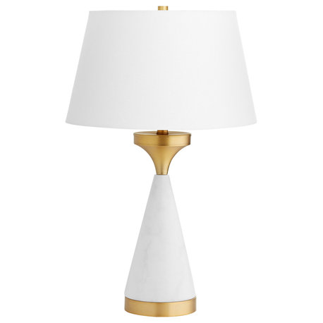Cyan Design 11220 Solid Snow Table Lamp Designed for Cyan by J. Kent Martin
