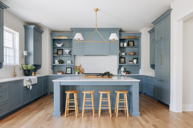 Photo of a traditional kitchen.