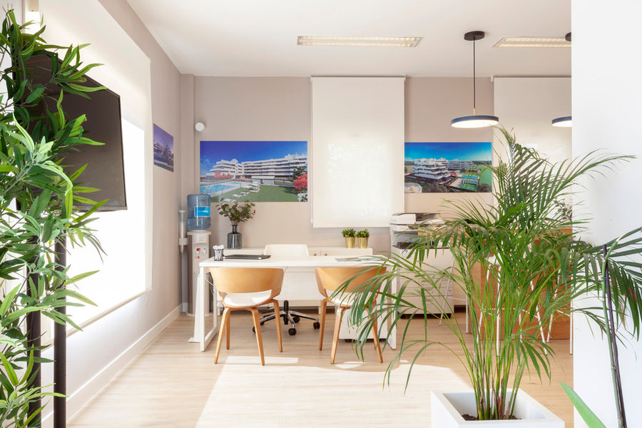 AEDAS HOMES piso piloto promoción Orellana y oficinas