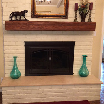 Fireplace Mantels - Faux Wood