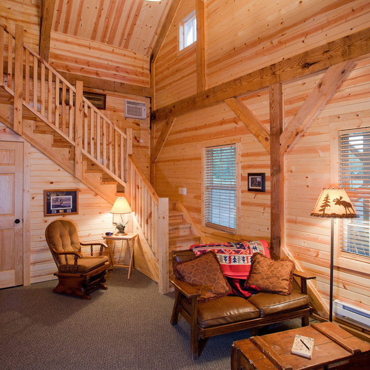 Rustic Cabin Interior - Photos & Ideas