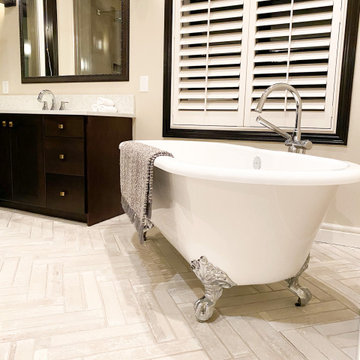 Tuscan-Inspired Master Bedroom & Ensuite
