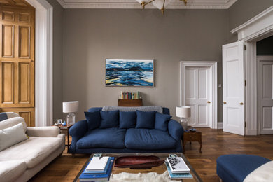 This is an example of a victorian living room in Edinburgh.