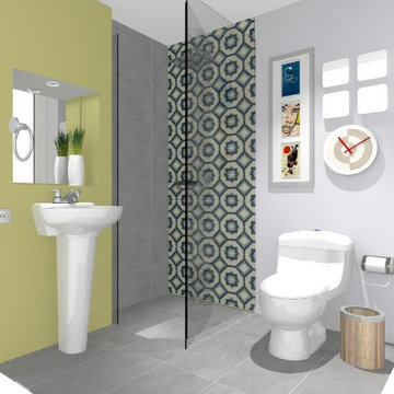 Baño Rustico
