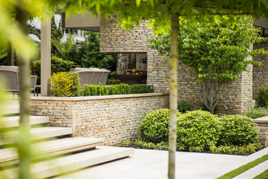 Design ideas for a classic garden in Cheshire.