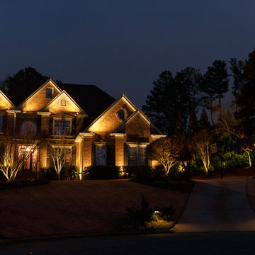 Cumming, GA House and Backyard Lighting Project