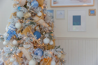 Coastal Blue Christmas Tree