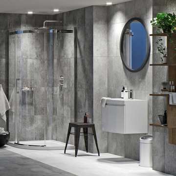 Mode Harrison complete wall hung suite with taps, shower and waste