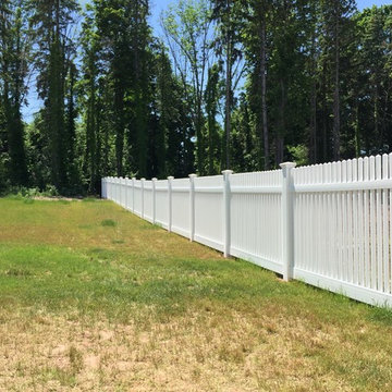 white picket fence