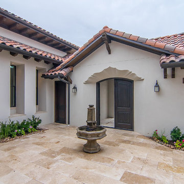 Entry Courtyard front Gates