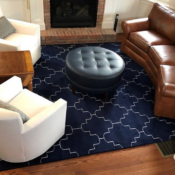 Cozy and chic compact city living room