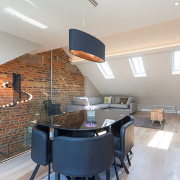 Loft conversion, creating an additional floor to a flat